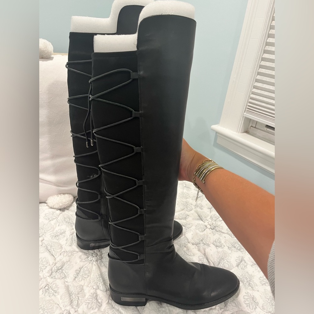 Beautiful tie up boots